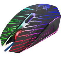 Laidinė žaidimų pelė Defender Dark Agent GM-590L, juoda sp./įvairių spalvų