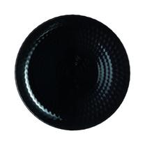 Lėkštė pietų Luminarc Pampille Black, Ø 25 cm, juoda sp.