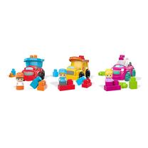 Kaladėlės Mattel Mega Bloks CND37, raudona sp./geltona sp./rožinė sp.