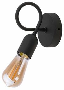 Valgusti seinale TK Lighting Wave, E27, 1 x 15 W, must v. / must v.