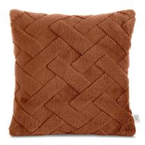 Dekoratīvs spilvena pārvalks Design 91 Caro, ķieģeļu sarkana krās., 45 cm x 45 cm