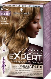 Matu krāsa Schwarzkopf Color Expert, dark blonde, Dark Blonde 7.0, 50 ml