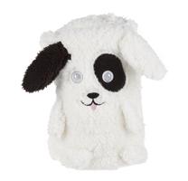 Pledas CuddleCo Comfi-Snuggle The Puppy, baltas/juodas, 60 cm x 90 cm