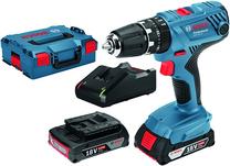Gręžtuvas Bosch, 18 V, 2 Ah
