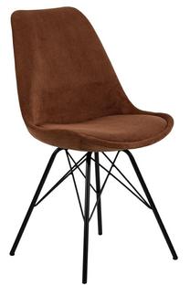 Valgomojo kėdė Eris Wind 100 91473, juoda sp./vario sp., 54 cm x 48.5 cm x 85.5 cm