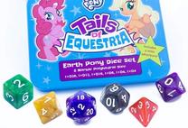 Stalo žaidimas Black Monk Earth Pony Dice Set 20035