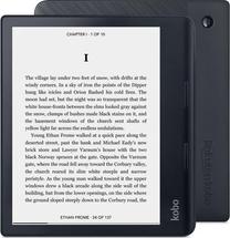 E-grāmatu lasītājs Kobo Sage N778-KU-BK-K-EP, 32 GB, melna krās., 8"