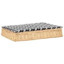 Guļvieta mājdzīvniekiem VLX Natural 973395, brūna krās./melna krās., 95 cm x 65 cm