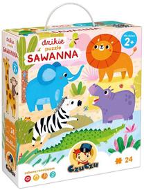 Пазл CzuCzu Savanna 2276, 48 см x 68 см, 24 шт., многоцветный
