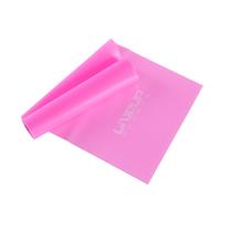 Pasipriešinimo guma LiveUp Sports LS3204, 120 cm x 15 cm x 0.025 cm, rožinė sp.