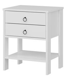 Naktinis staliukas Kalune Design Zen 689RST1305, balta sp., 62 cm x 50 cm x 40 cm