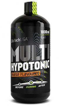 Gėrimas sportui BioTech USA Multi Hypotonic Drink, apelsinų skonio, 1 l, 100 vnt.