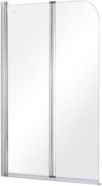Vannas siena Besco Prime 2, 90 cm x 140 cm, caurspīdīga krās./caurspīdīgs