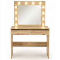Kosmetinis staliukas Hollywood, artisan oak sp., 140 cm x 43 cm x 94 cm