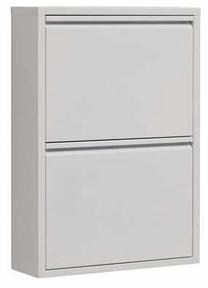 Batų spintelė Fly, balta, 15 cm x 50 cm x 70.5 cm