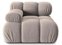 Modulinė sofa Micadoni Home Bellis MIC_1SL_2_F1_BELLIS7, smėlio sp., kairinė, 94 x 94 cm x 63 cm