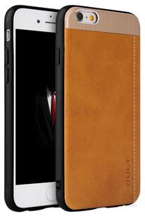Telefona vāciņš Qult, brūna krās., Apple