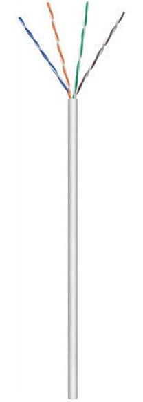 Провод Goobay CAT 5E U/UTP, U/UTP, 100 м, серый цв.