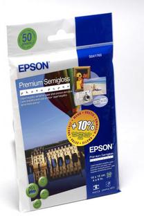 Fotopopierius Epson Premium Semi-Gloss C13S041765, 10x15cm