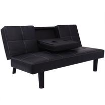 Sofa-lova VLX Modern 243039, juoda sp., 160 x 90 cm x 78 cm