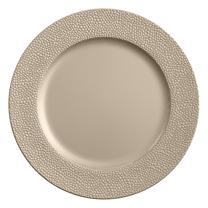 Serviravimo lėkštė Ambition Bubble Champagne, Ø 33 cm, šampano sp., plastikas