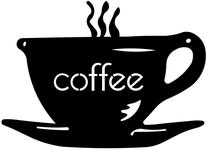 Seinadekoor Wallity Coffee, 50 cm x 36 cm