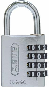 Pakabinama spyna Abus 144/40, sidabro sp., 77 mm