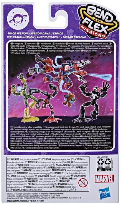 Hasbro Marvel Spider-Man Bend and Flex Space Mission Action Figure, 15 cm Bendable Toy for Ages 4 and Up Hasbro Marvel Spider-Man Bend and Flex Space Mission Action Figure, 15 cm Bendable Toy for Ages 4 and Up