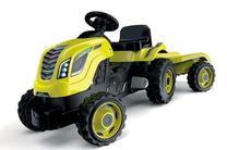 Minamas traktorius Smoby Tractor XL, juoda sp./žalia sp.