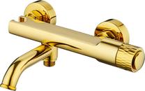 Смеситель для ванной Mexen Diamond 71530-50, золотой цв.