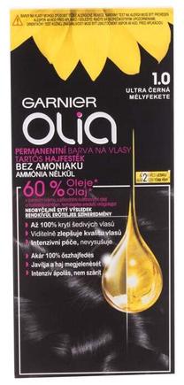 Matu krāsa Garnier Olia, deep black krās., 1.0, 50 ml