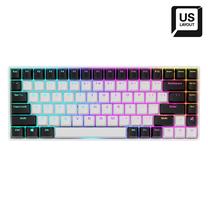 Vadu spēļu tastatūra Sharkoon Skiller SGK50 S3 Gateron Yellow, EN, balta krās./melna krās.