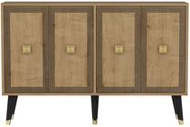 Консольный стол Kalune Design Ansel, золотой цв., 120 см x 30 см x 80 см