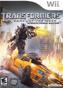 Wii žaidimas Activision Transformers: Dark of the Moon - Stealth Force Edition