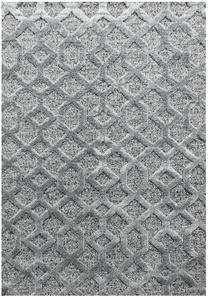 Ковер комнатные Ayyildiz Pisa Geometric 4702, серый цв., 170 см x 120 см