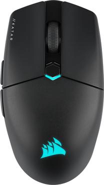 Belaidė žaidimų pelė Corsair Katar Elite Wireless CH-931C111-EU, juoda sp.