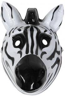 Kaukė Zebra, balta sp./juoda sp., 22 cm