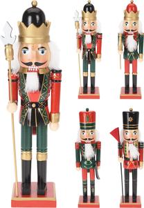 Kalėdinė dekoracija Nutcracker AAE020840, 38 cm, įvairių spalvų/(spalva/dizainas parenkami atsitiktine tvarka)