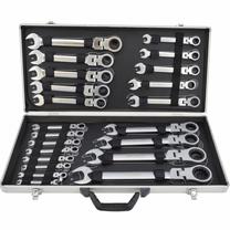 Terkšlinių kombinuotų raktų rinkinys AWTools AW39938, 6 - 32 mm