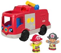 Игрушечная пожарная машина Mattel Fisher Price Little People FTX91