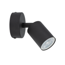 Valgusti seinale TK Lighting Huron 5674, GU10, 1 x 10 W, must v. / must v.