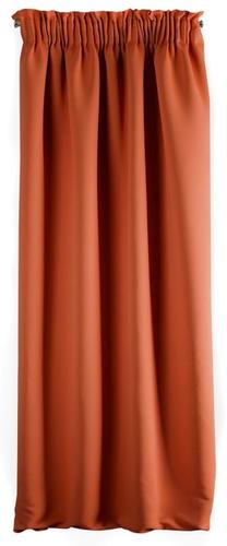 Nakts aizkari ZWB-02, oranža krās., 135 cm x 270 cm
