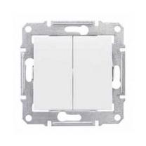 Jungiklis Schneider Electric Asfora EPH0301421, 2 kl., balta sp.