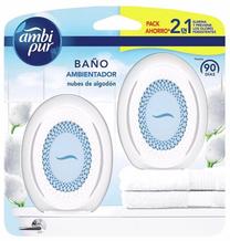 Oro gaiviklis Ambi Pur Bano Cotton Clouds 1236-64294, 2 vnt.
