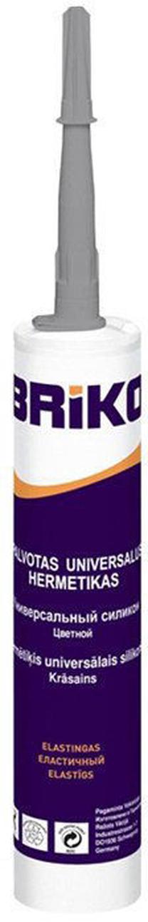 Герметик Briko, 0.3 л, серый цв.