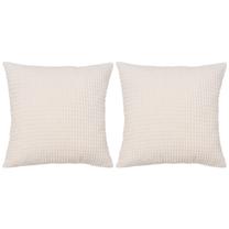 Dekoratīvs spilvens VLX Cushion Set, balta krās., 45 cm x 45 cm, 2 gab.