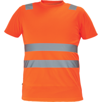 T-krekls Cerva Teruel HV, oranža krās., 3XL izmērs