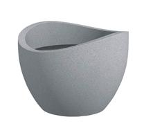 Gėlių vazonas Scheurich Stony Grey 59565, plastikinis, Ø 50 cm, pilka sp.