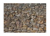 Fototapete Komar Stone Wall, 368 cm x 254 cm