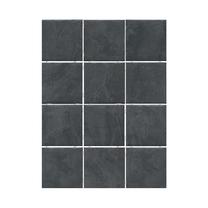 Plaadid, keraamiline Kerama-Marazzi Degre 1301, 9.8 cm x 9.8 cm, must v.